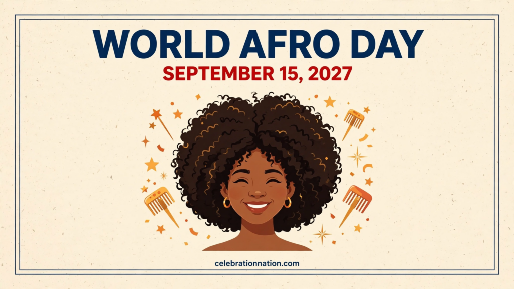 World Afro Day poster