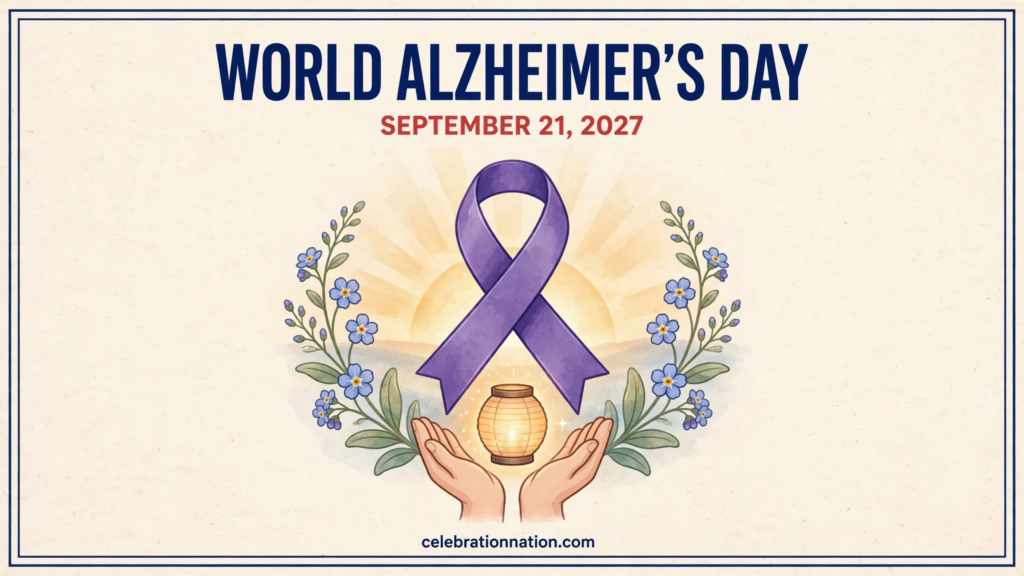World Alzheimer’s Day poster