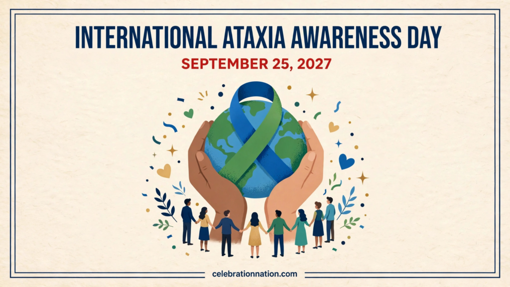 International Ataxia Awareness Day poster