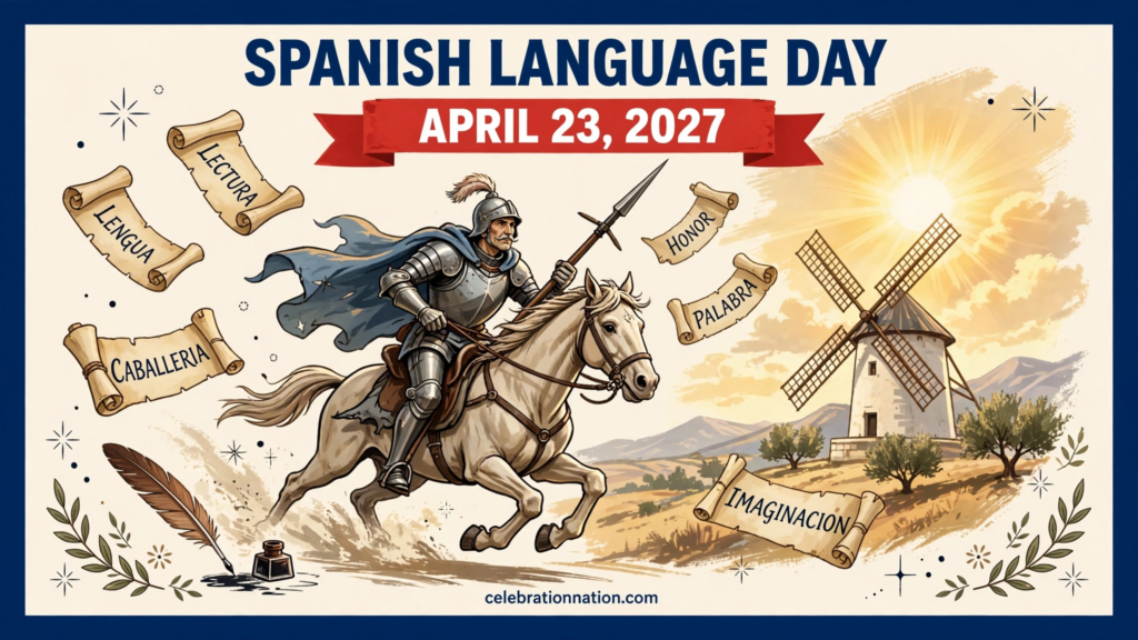 Spanish Language Day poster