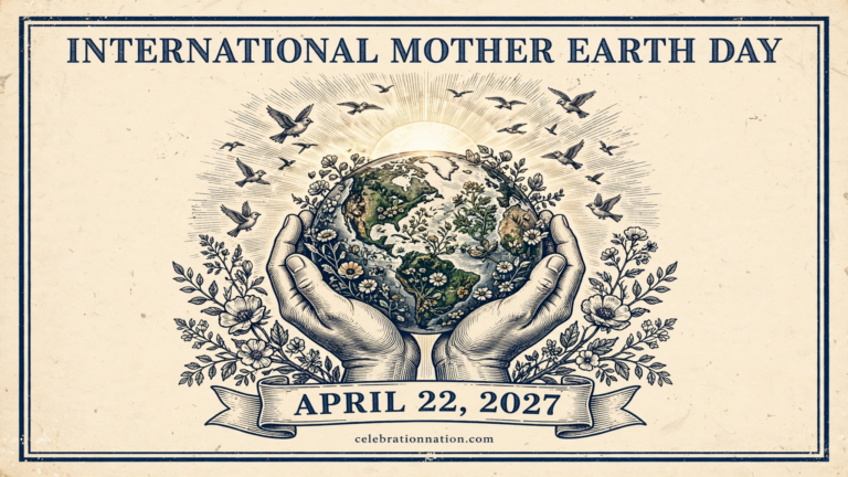 International Mother Earth Day poster