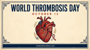 World Thrombosis Day 16x9 landscape poster