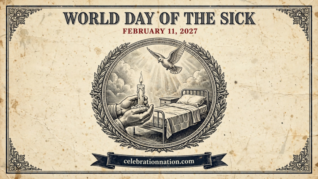 World Day of the Sick poster