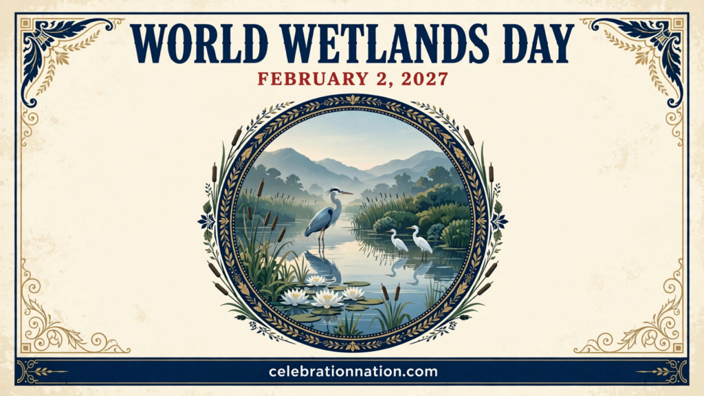 World Wetlands Day poster