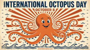 International Octopus Day 16x9 landscape poster