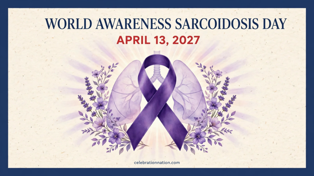 World Awareness Sarcoidosis Day poster