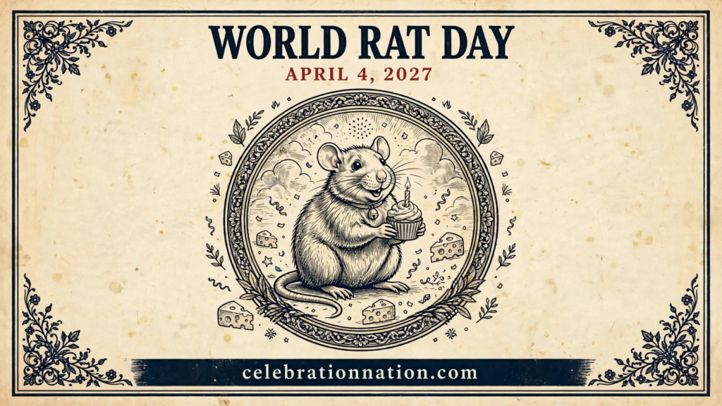 World Rat Day poster