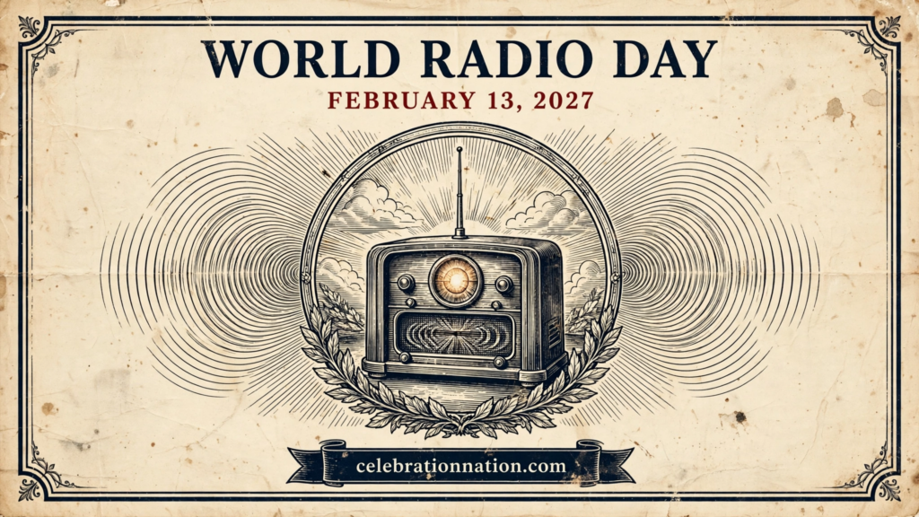 World Radio Day poster