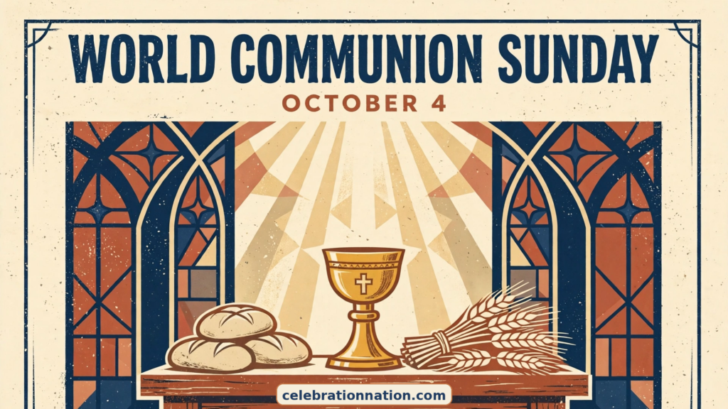 World Communion Sunday poster