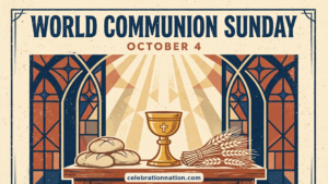 World Communion Sunday 16x9 landscape poster