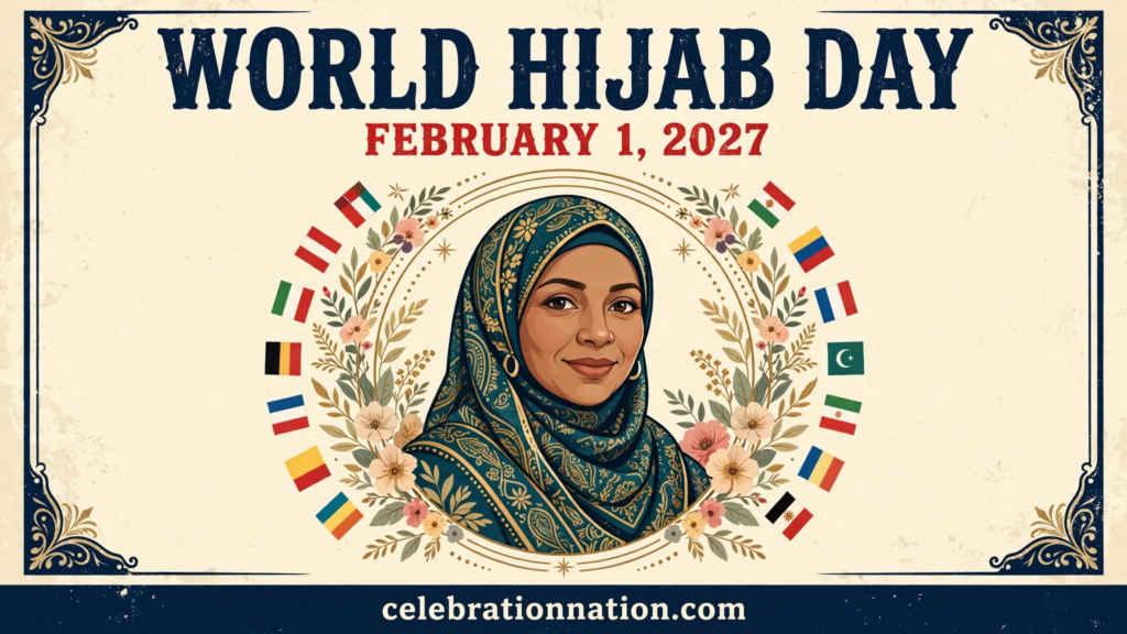 World Hijab Day poster