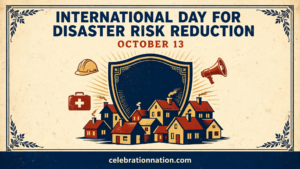 International Day for Disaster Risk Reduction 16x9 landscape poster