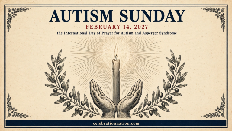 Autism Sunday poster