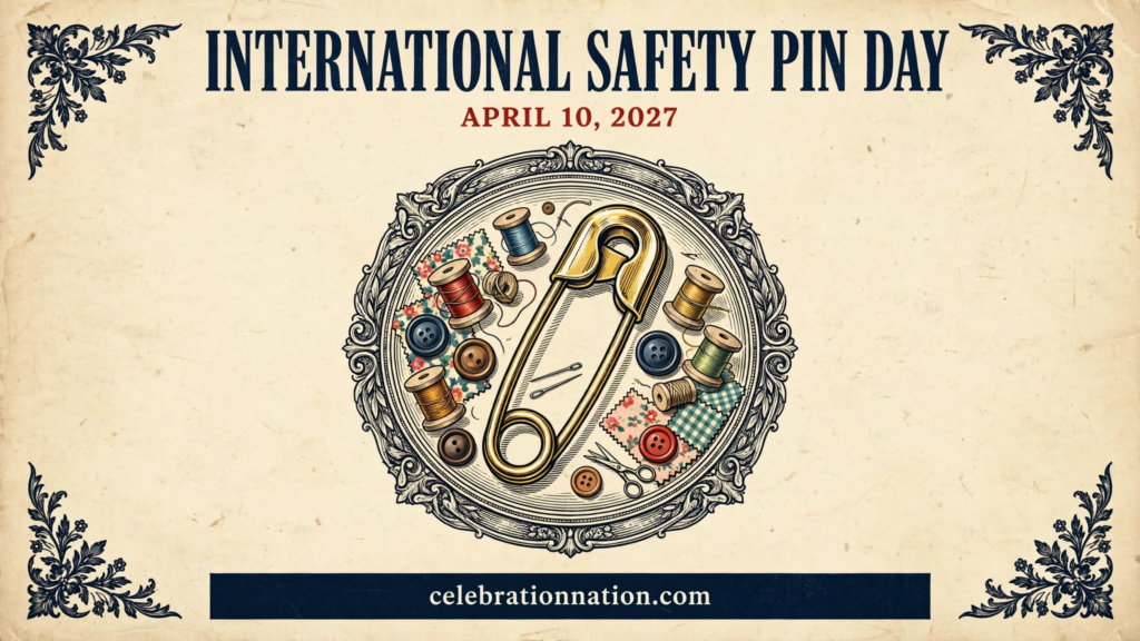 International Safety Pin Day poster
