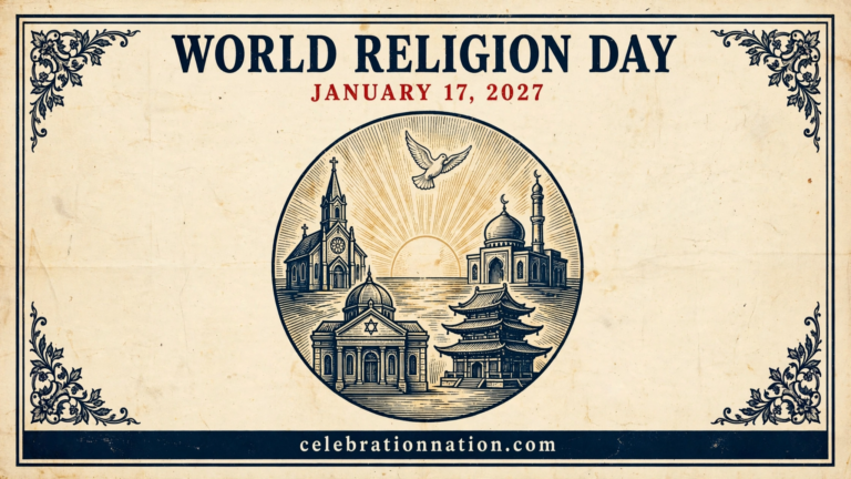 World Religion Day poster