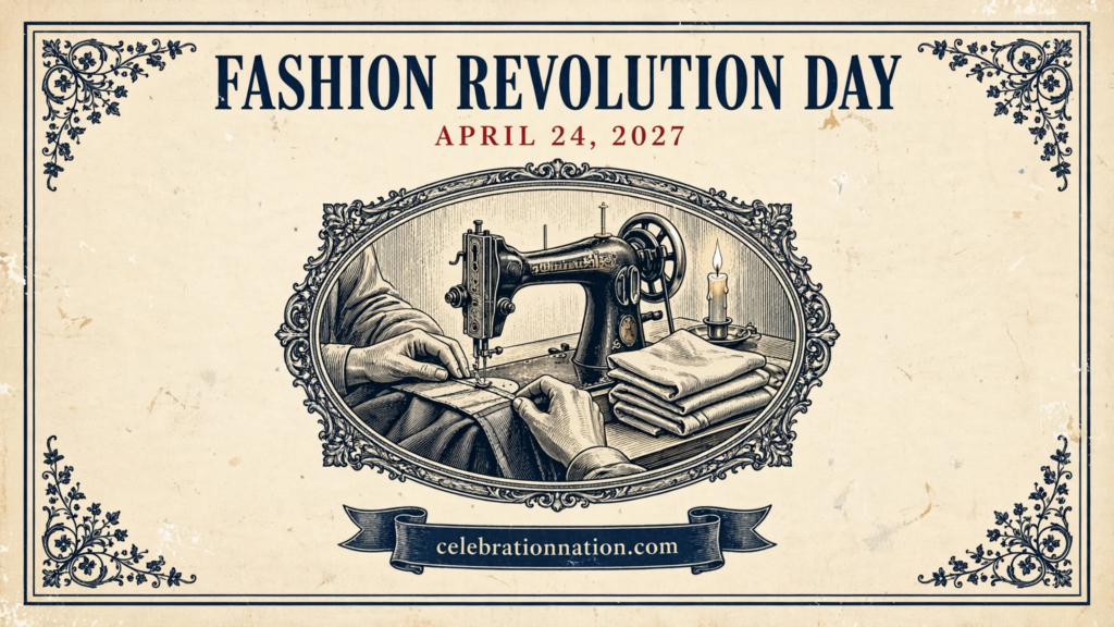Fashion Revolution Day poster