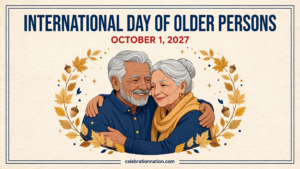 International Day of Older Persons 16x9 landscape poster