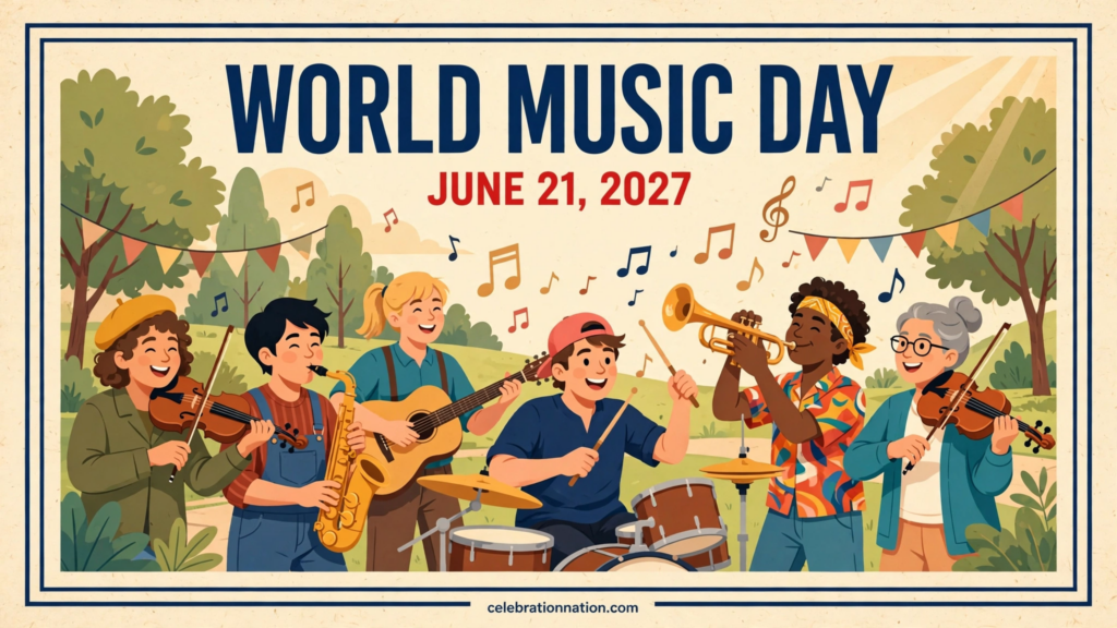 World Music Day poster