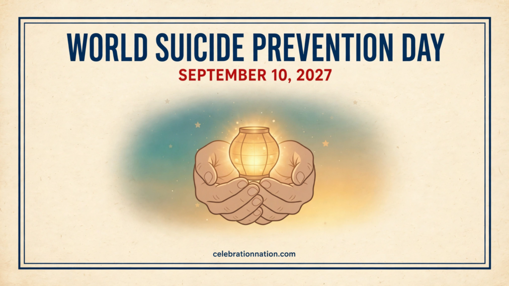 World Suicide Prevention Day poster