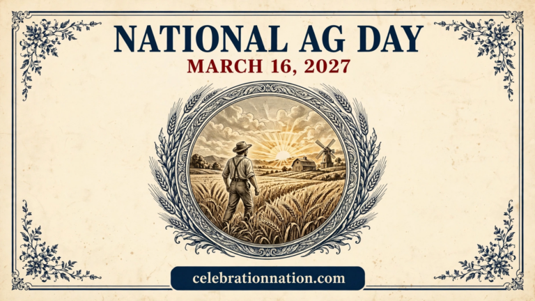 National Ag Day poster