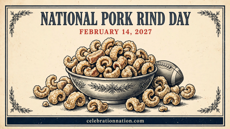 National Pork Rind Day poster