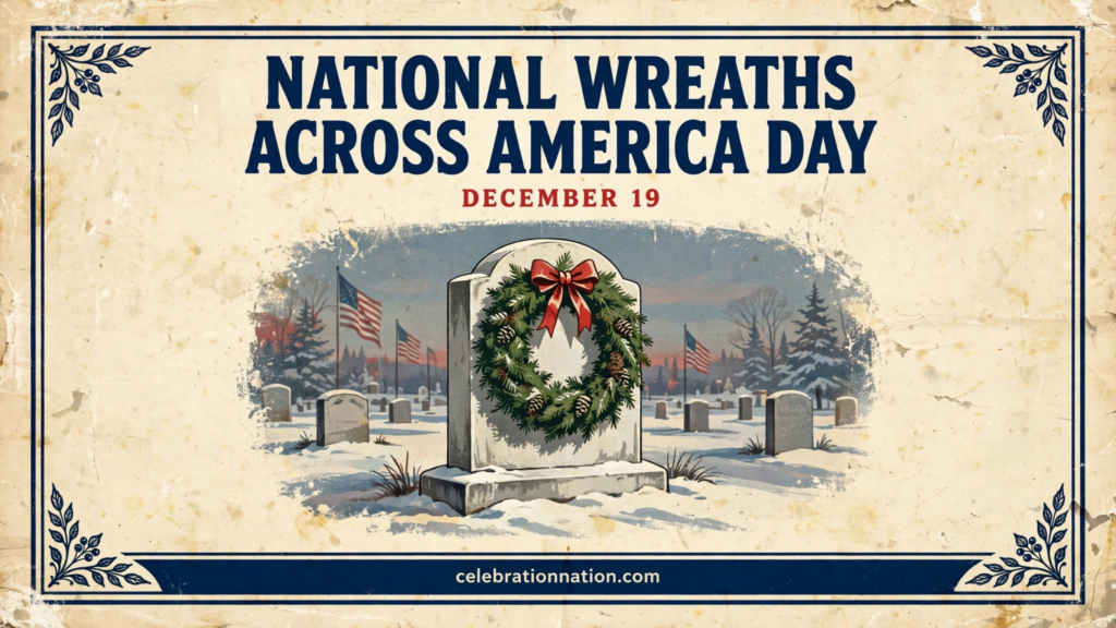 National Wreaths Across America Day poster