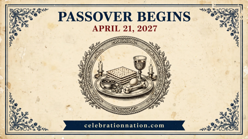 Passover Begins poster