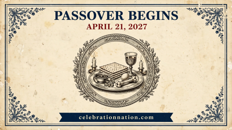 Passover Begins poster