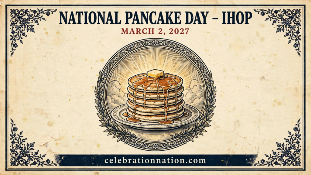 National Pancake Day – Ihop poster