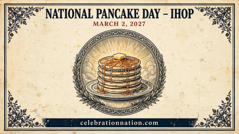 National Pancake Day – Ihop poster