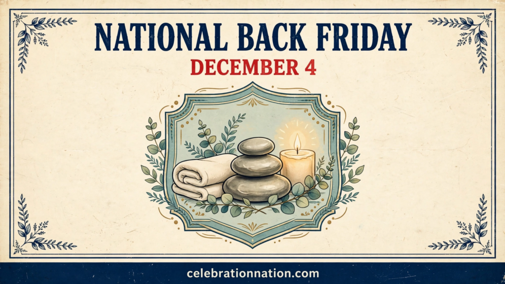 National Back Friday poster