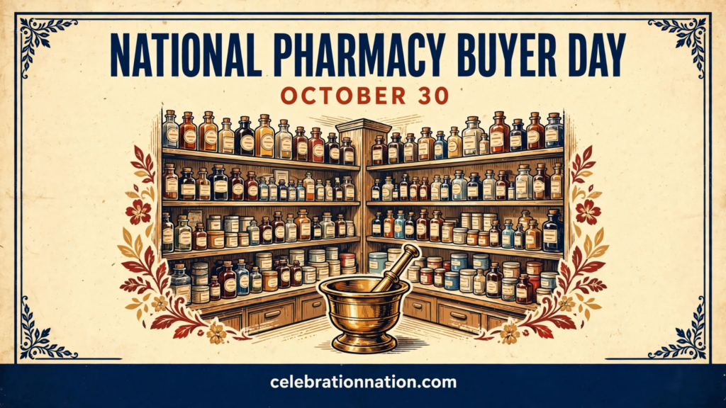 National Pharmacy Buyer Day poster