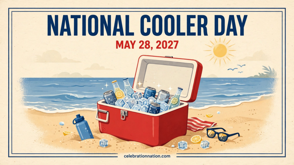 National Cooler Day poster