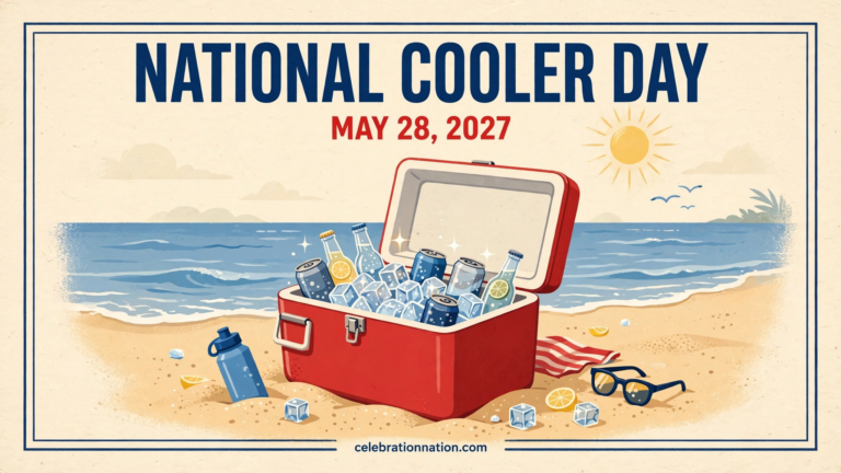 National Cooler Day poster
