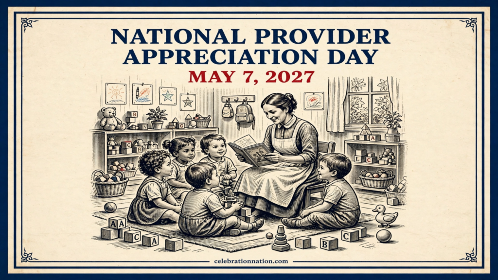 National Provider Appreciation Day poster