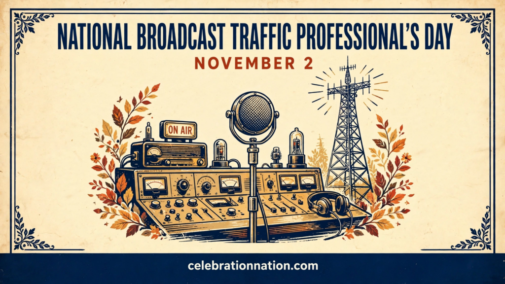 National Broadcast Traffic Professional’s Day poster