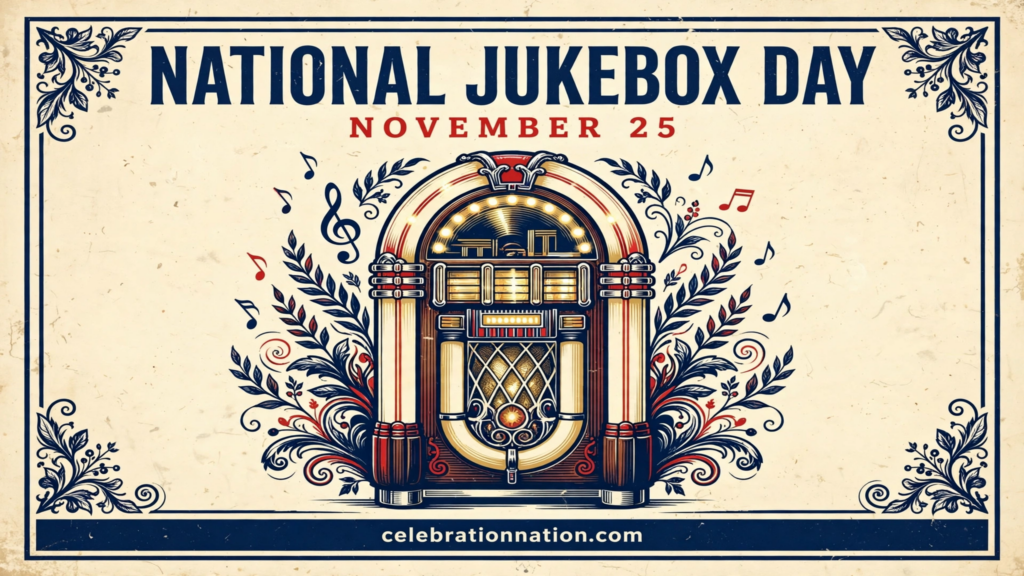 National Jukebox Day poster
