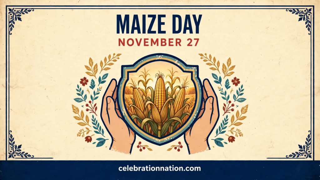 Maize Day poster