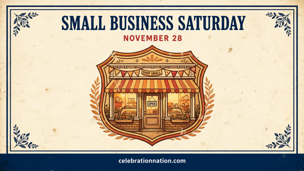 Small Business Saturday poster