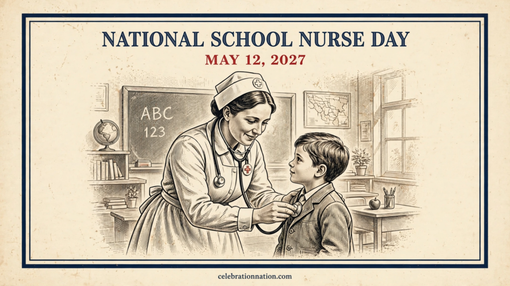 National School Nurse Day poster