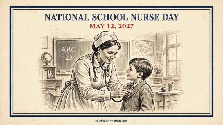 National School Nurse Day poster