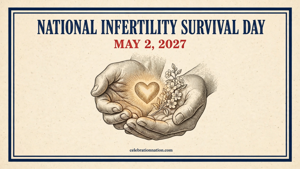 National Infertility Survival Day poster