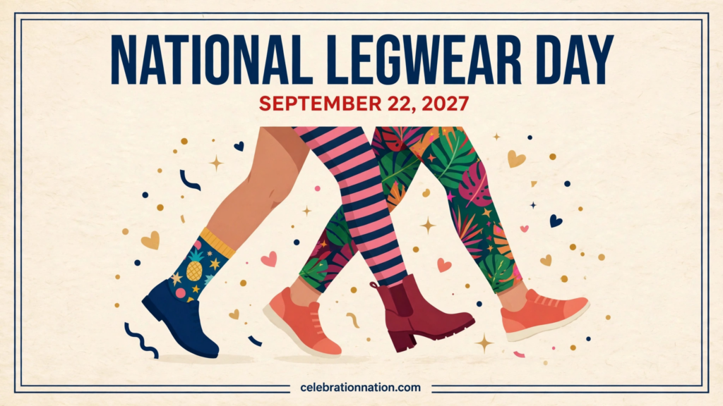 National Legwear Day poster