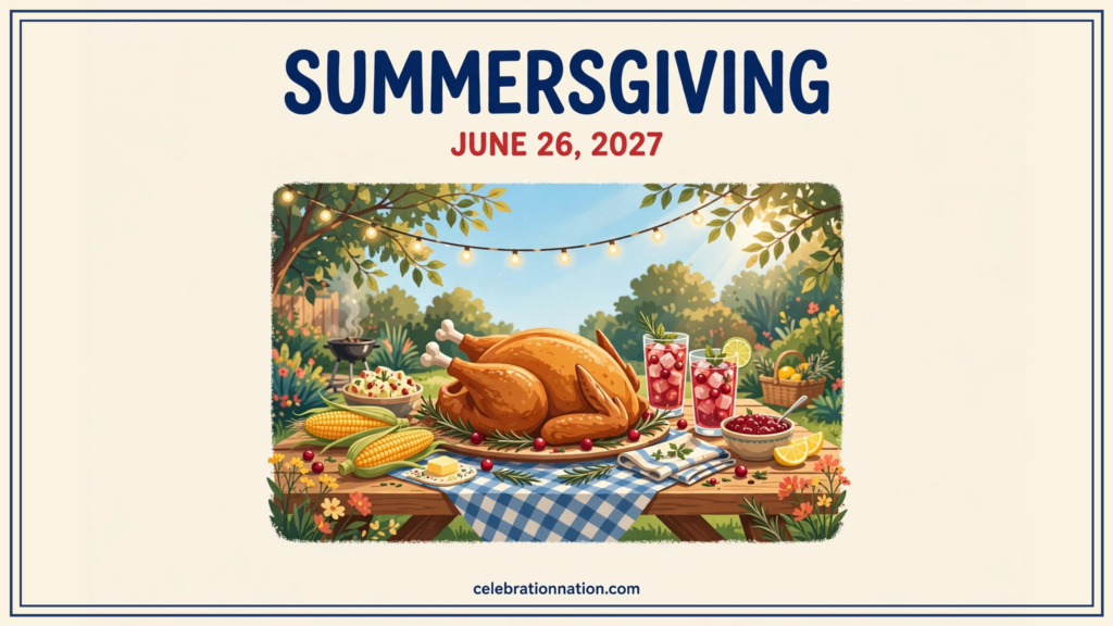 Summersgiving poster