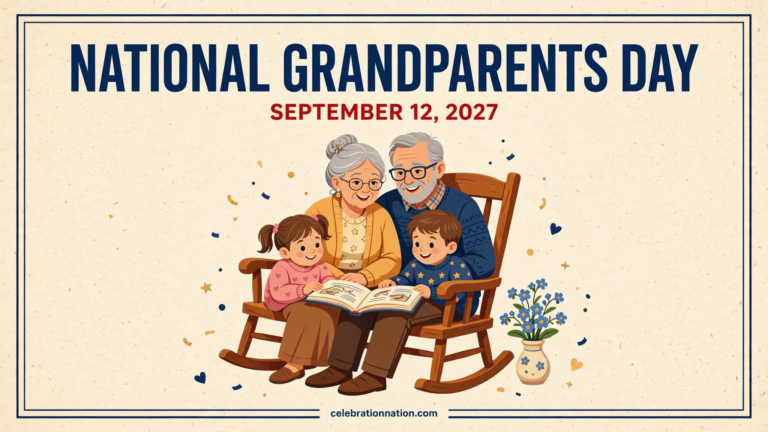 National Grandparents Day poster