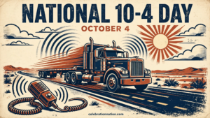 National 10-4 Day 16x9 landscape poster