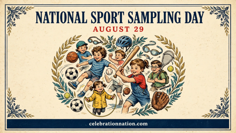 National Sport Sampling Day poster