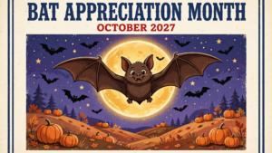 Bat Appreciation Month 16x9 landscape poster