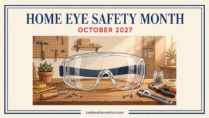 Home Eye Safety Month 16x9 landscape poster