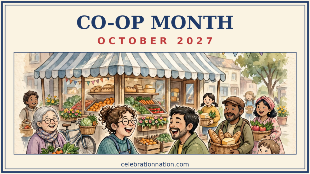 Co-Op Month poster
